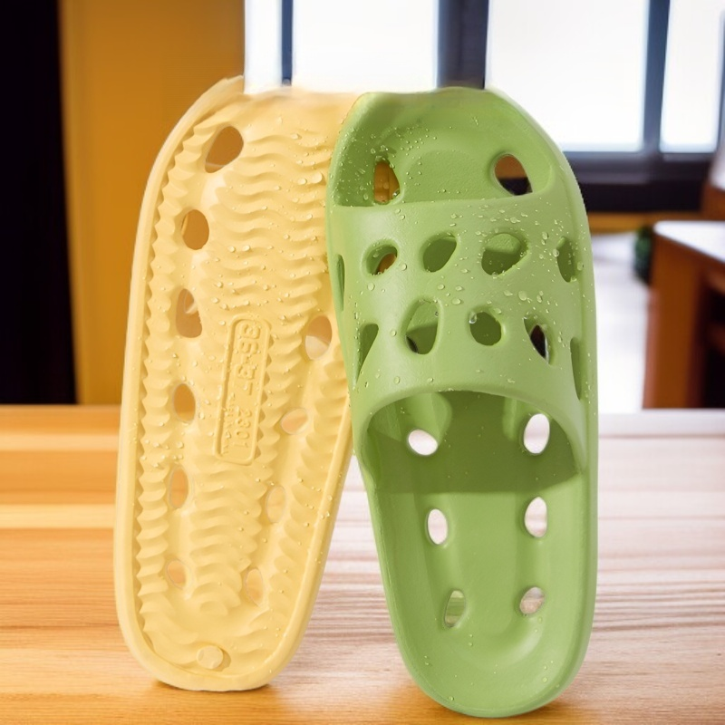 인기상품 새는 구멍 뚫린 신발 욕조 EVA 욕실 샌들
