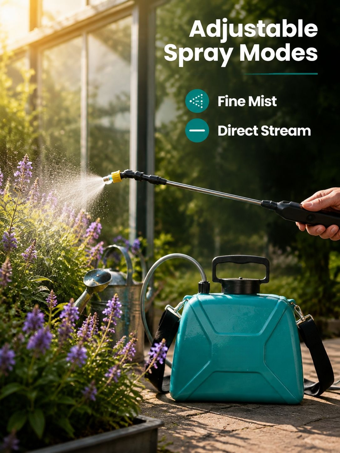 Household Electric Garden Sprayer for Watering and Disinfection