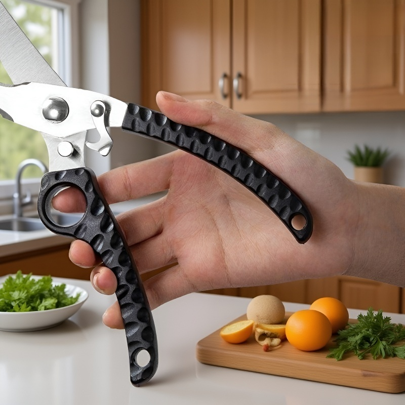 링 미끄럼 방지 닭뼈 가위