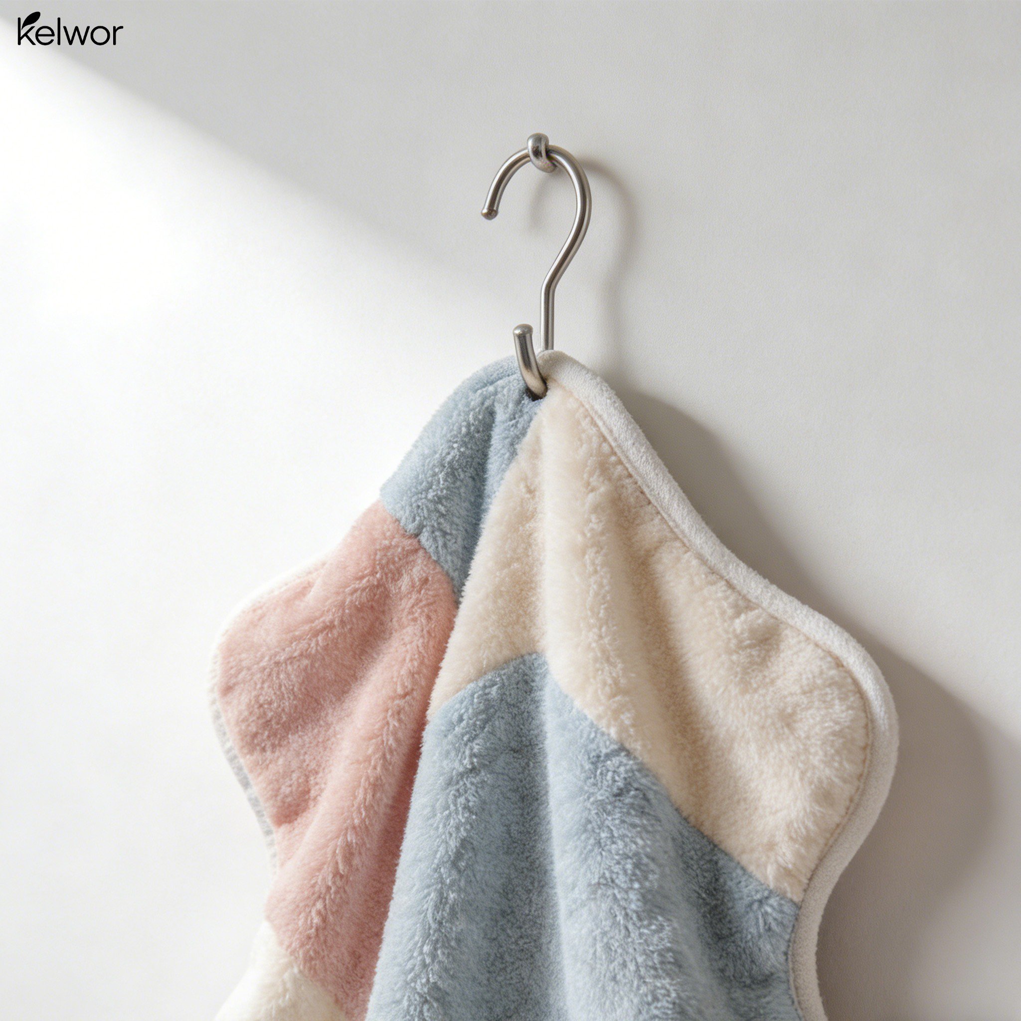 Miękkie ręczniki do rąk z polaru koralowego (5 sztuk)