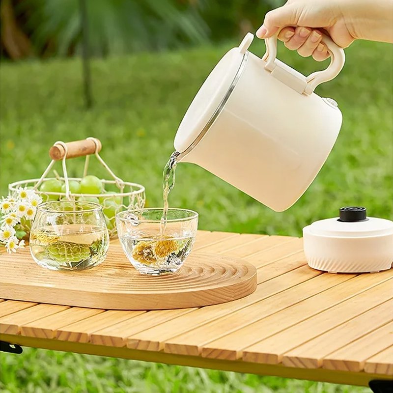 휴대용 스테인리스강 접이식 주전자