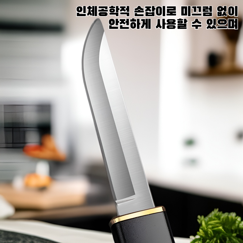 날카로운 양날 스테인리스 스틸 가정용 과일 및 채소 발골 칼