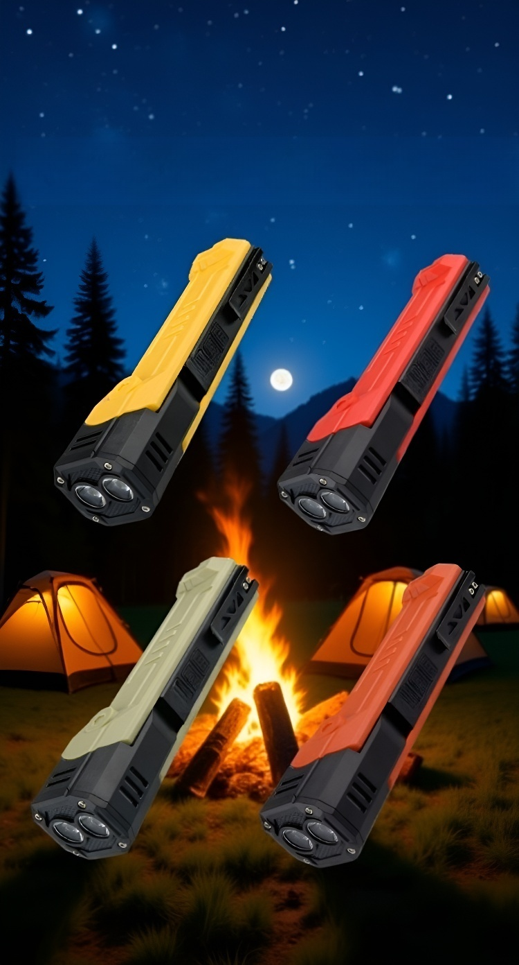 Durable waterproof multifunctional torch