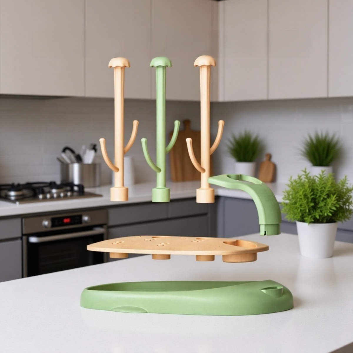Baby bottle drainer