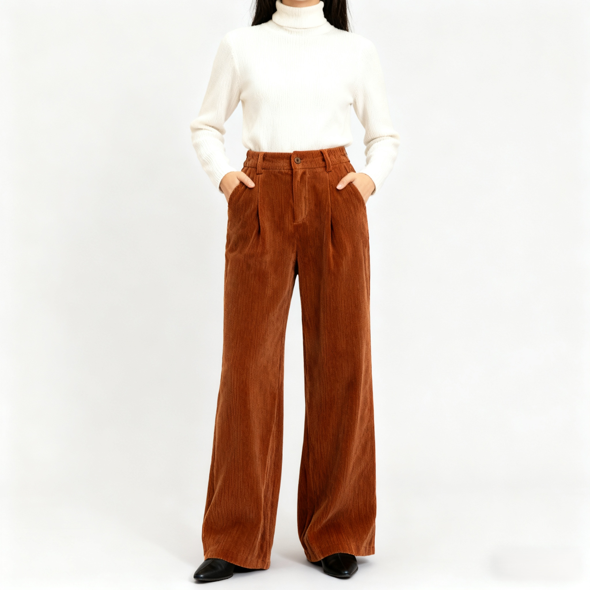 ゆったりシルエットパンツ