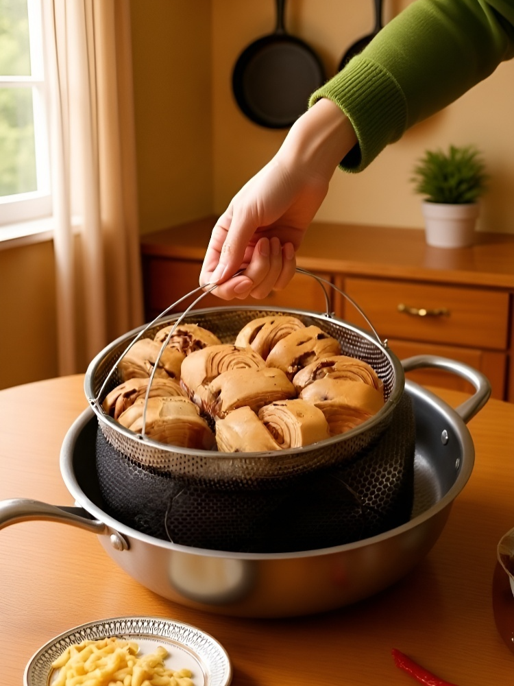  Zdravý napařovací talíř na vaření v páře