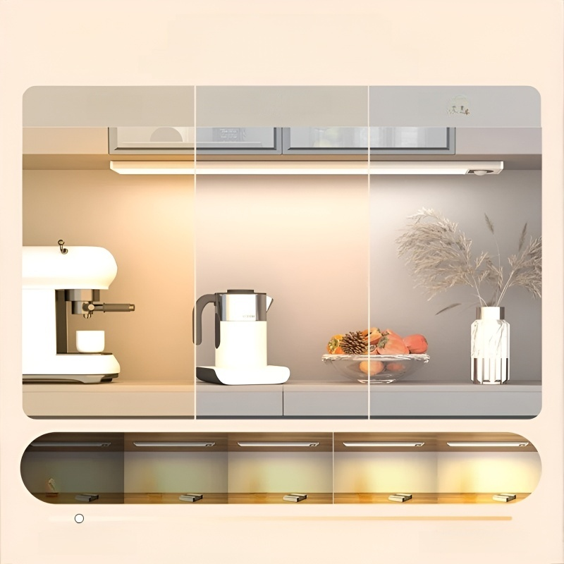 磁気吸着ワイヤレス収納キャビネットライト