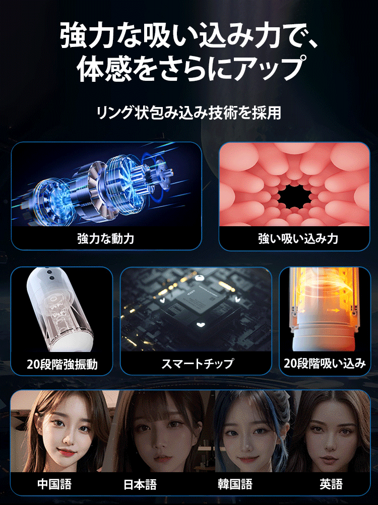 全自動伸縮オナホール