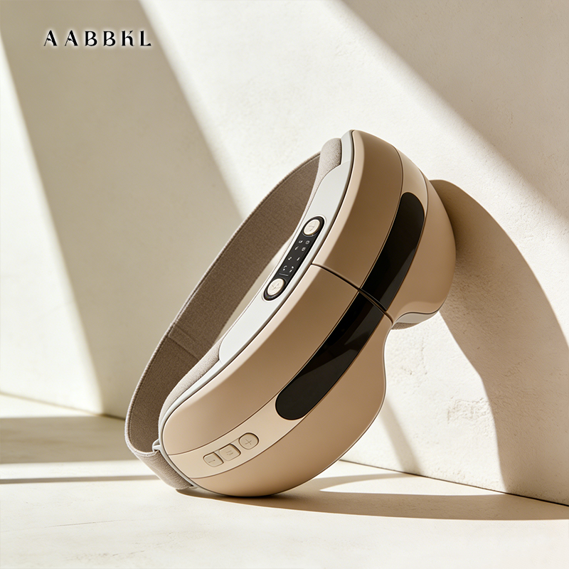 Vista frontal del masajeador de ojos