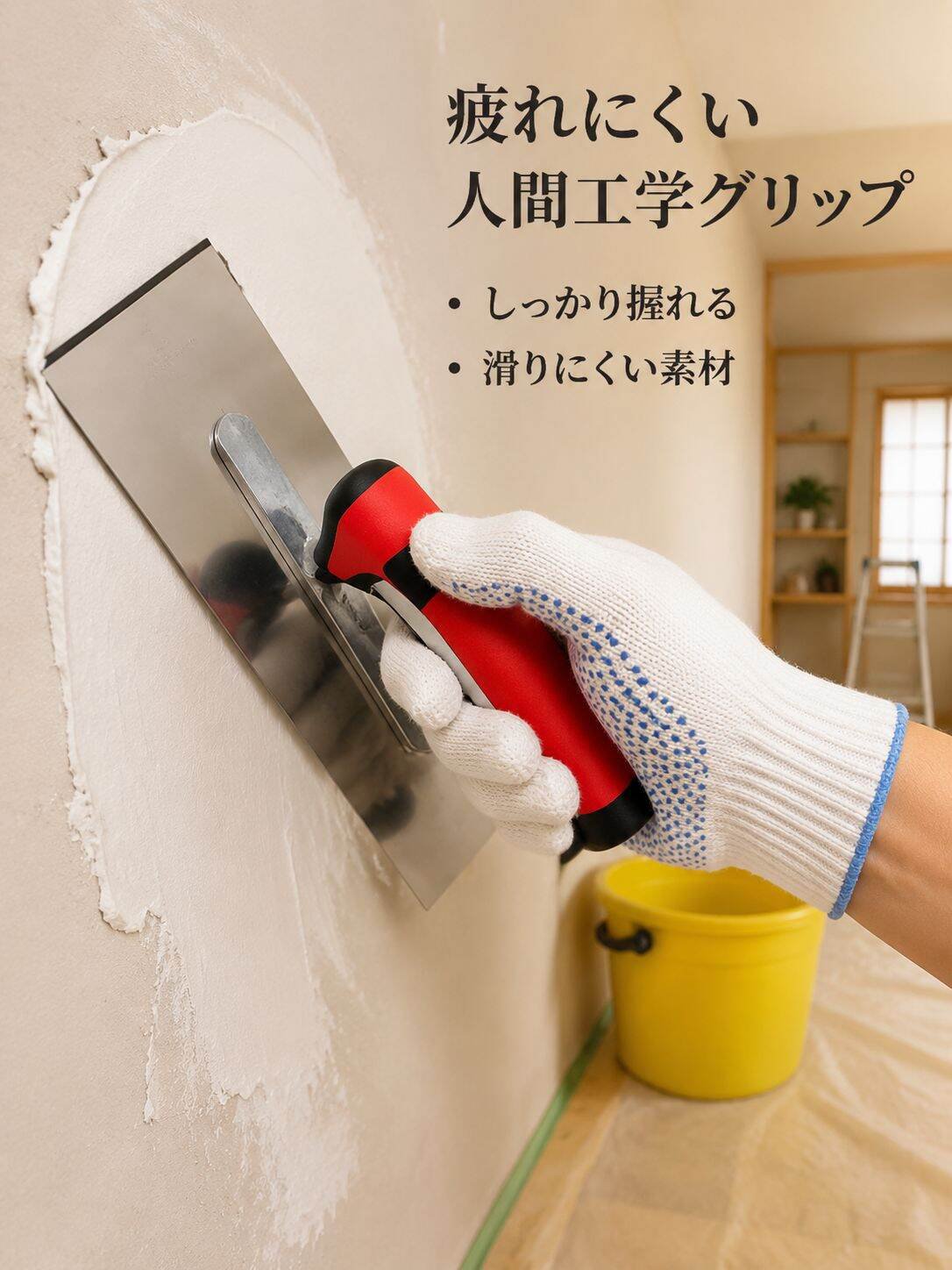 ステンレス製左官コテ左官用ツール