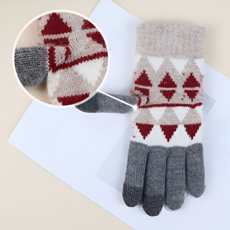 Guantes de punto