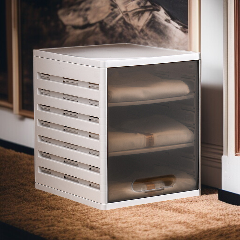 오슬러 슬라이딩 옷정리 트레이 1단