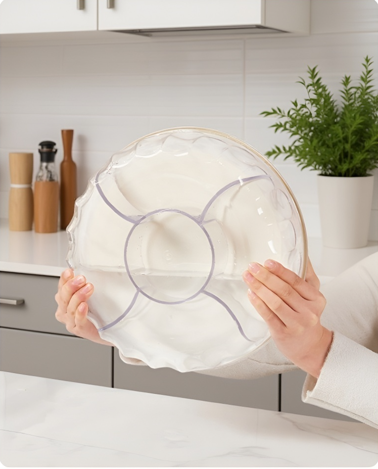Tarro transparente con tapa hermética para cocina