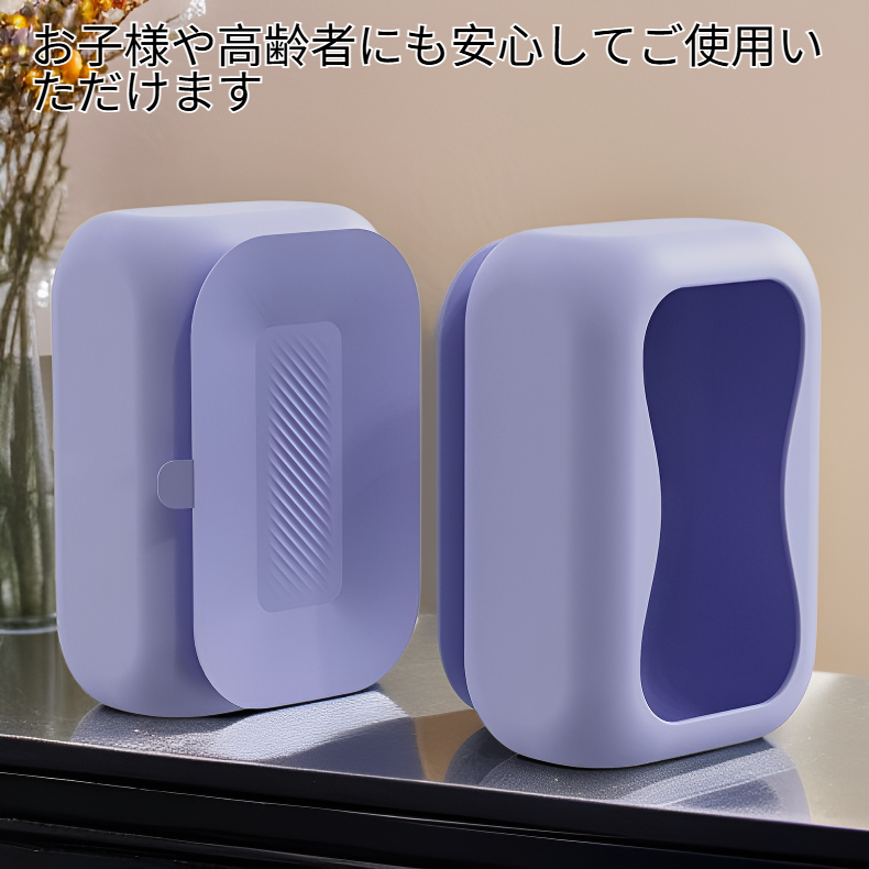 家庭用吸着式ティッシュボックス 車載・トイレ用シリコン収納ティッシュケース