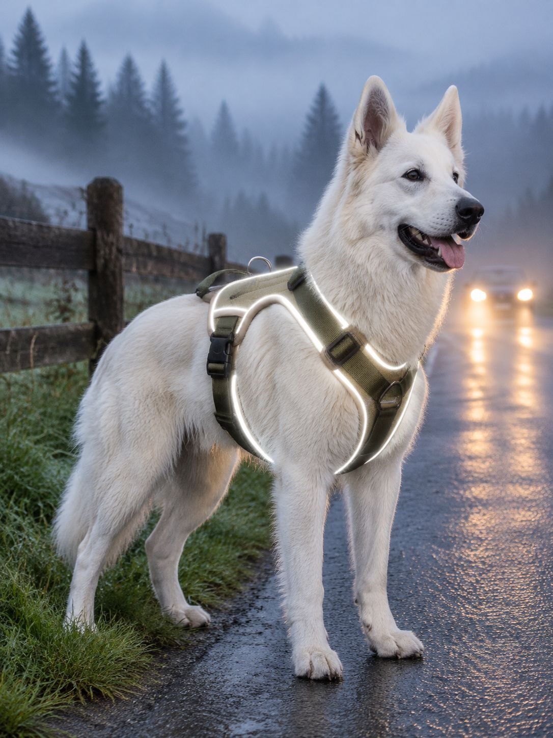 Stabile Hundeleine für große Hunde beim Outdoor Spaziergang