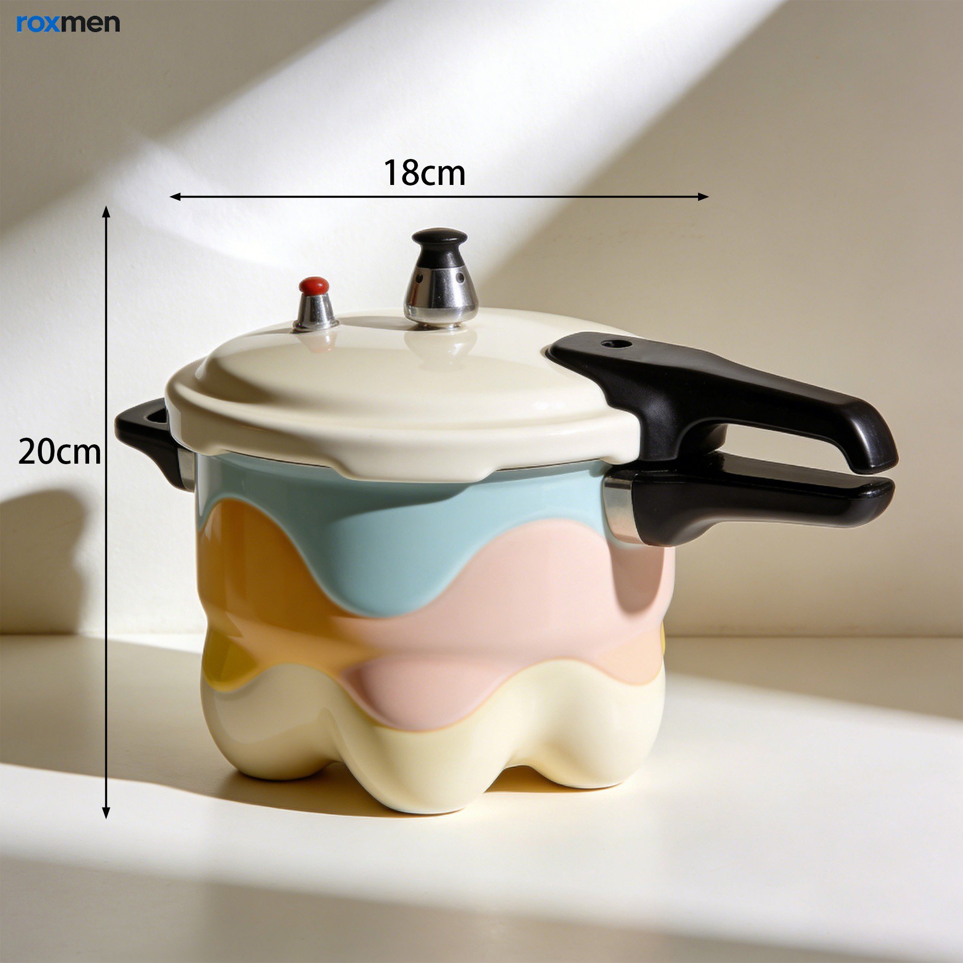 고급 스테인리스 압력솥 제품 사진