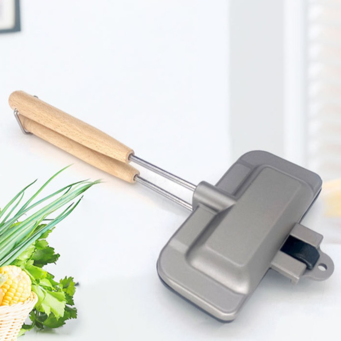 Double-sided coated frying pan mold