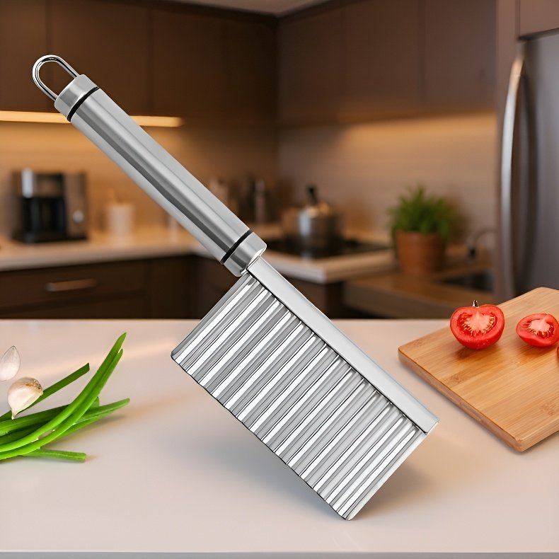 French fry knife wavy knife