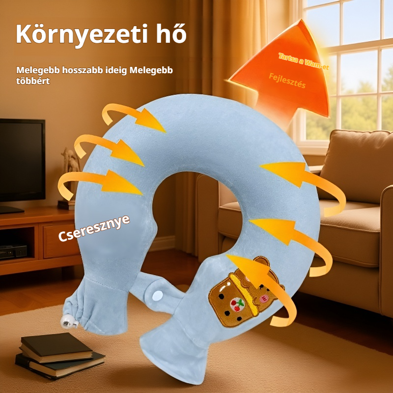 U-alakú melegvizes palack nyakra, vállra és fejre, vastagított robbanásbiztos kivitel