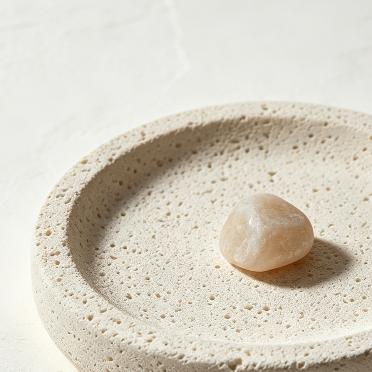 Diatomaceous earth bathroom fragrance diffuser trays (5 pieces)
