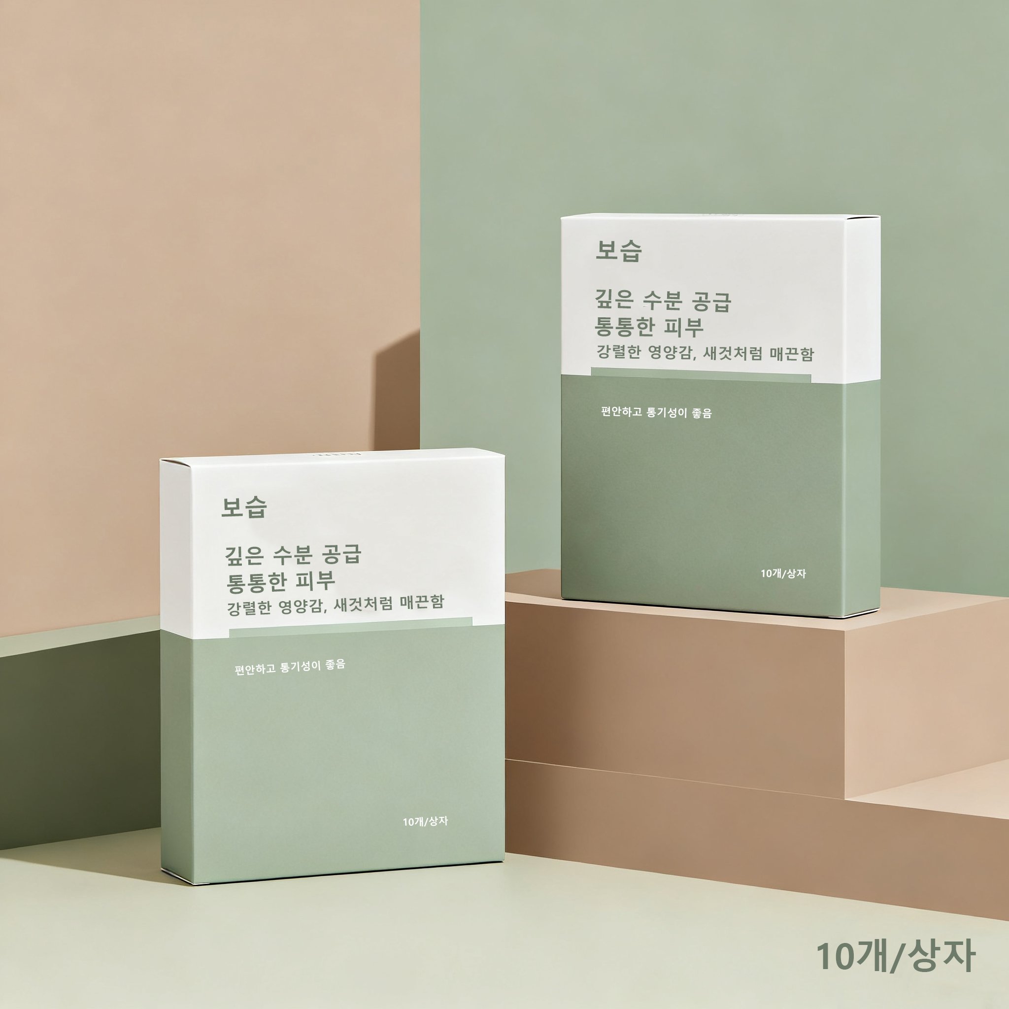 마스크팩 10매 구성 상세 이미지