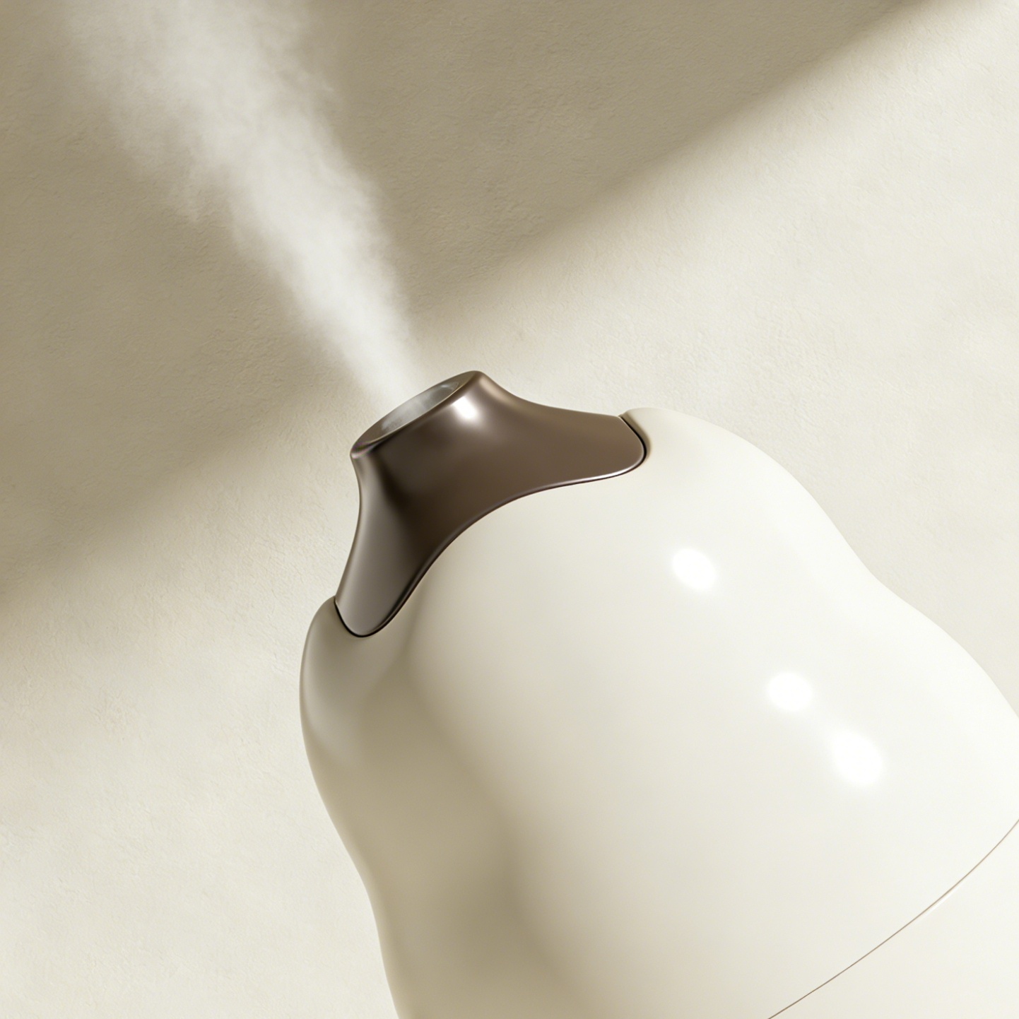 温度調節機能付き加湿器の操作パネル