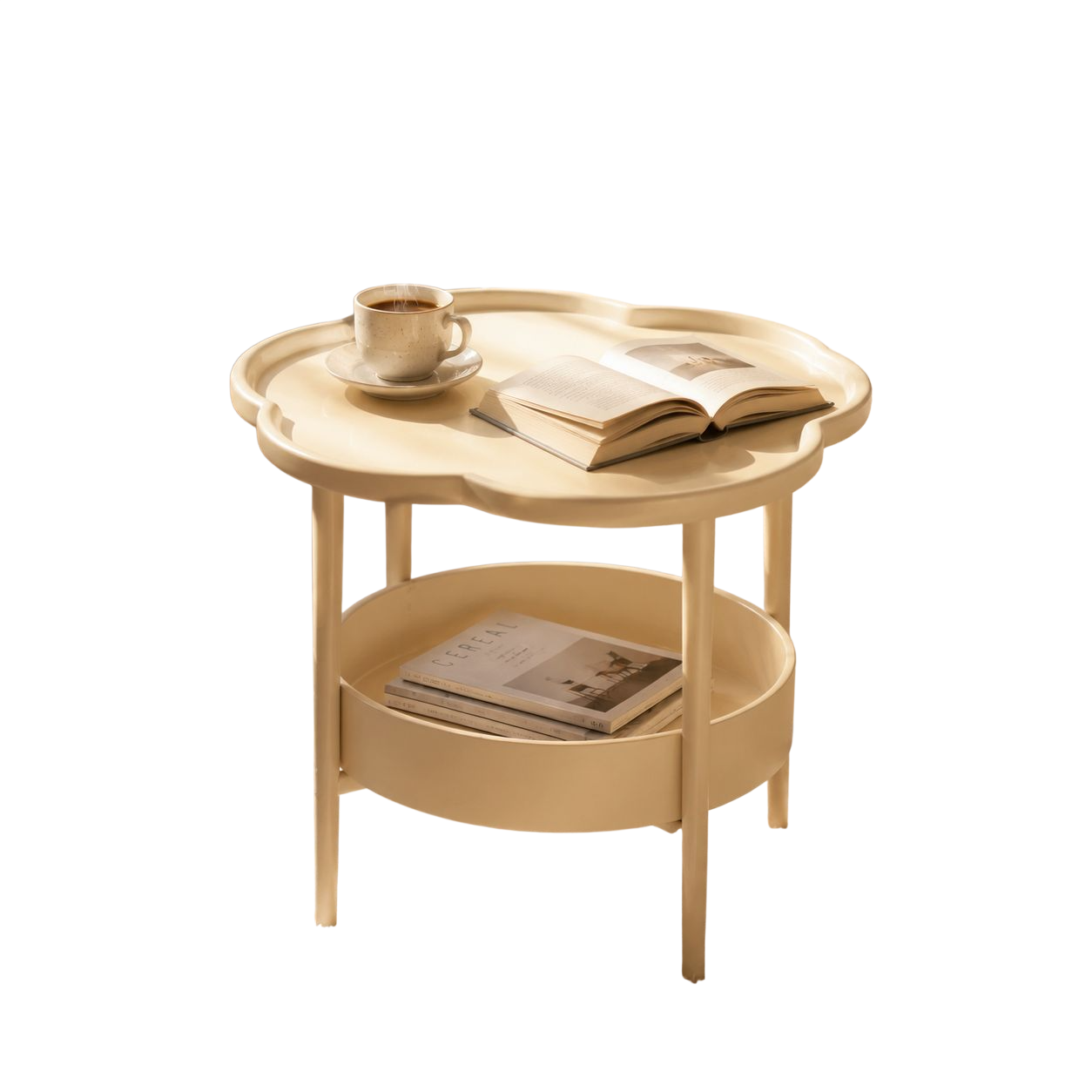 JMY Nordic Cream Small Coffee Table