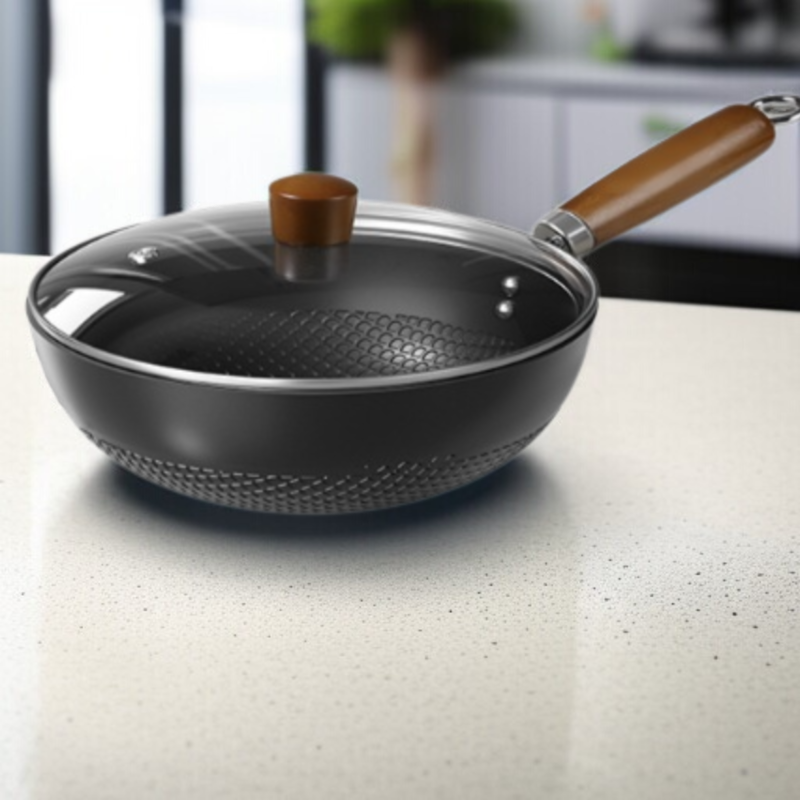 렌트하우스 미니멀티 무코팅 가마솥 건강 볶음냄비 플랫 보철 미니냄비