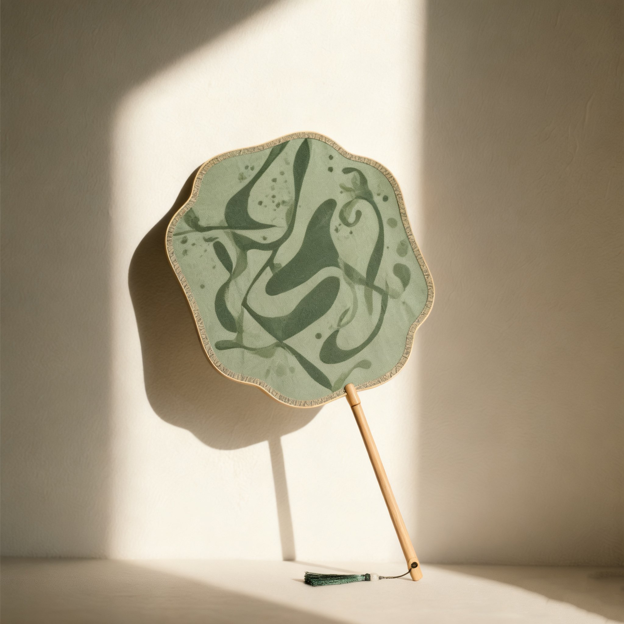 전통 스타일 부채 3종 세트