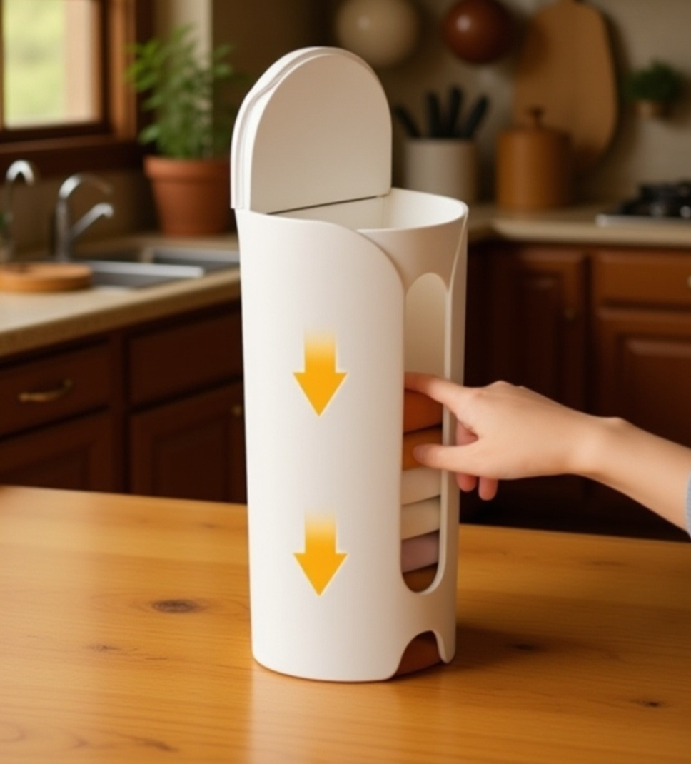 Einfache Montage des Aufbewahrungsständers ohne Werkzeug