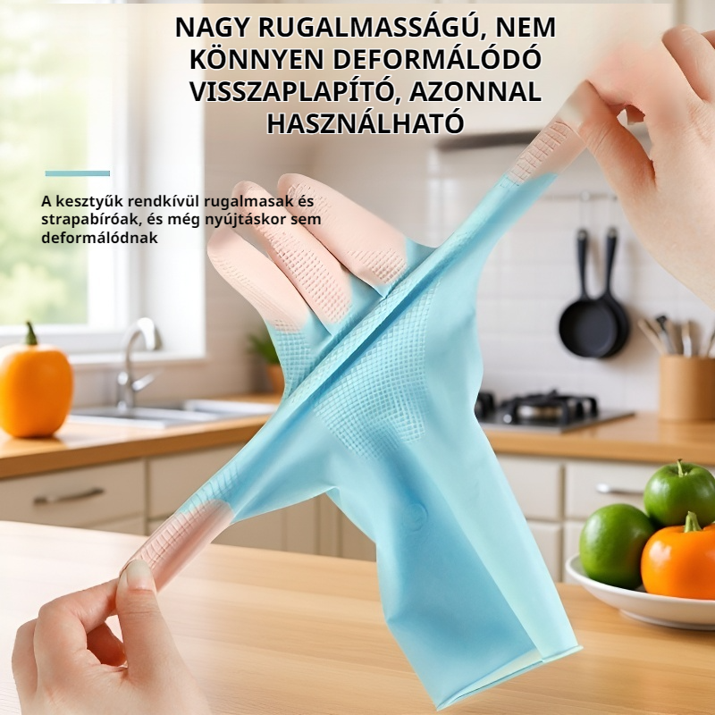  Vízálló és olajálló háztartási kesztyű mosáshoz és mosogatáshoz