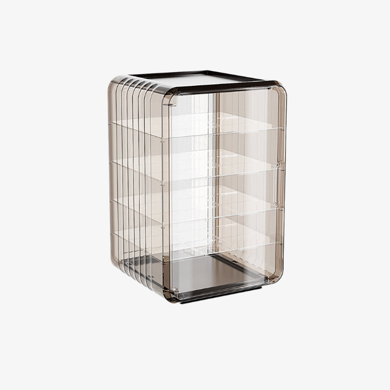 Acrylic Desktop Cosmetic Storage Box with Drawers for Masks and Lipsticks