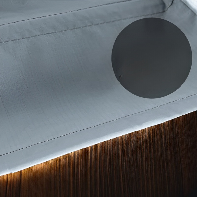 Bolsa colgante de 6 capas de tela no tejida para puerta