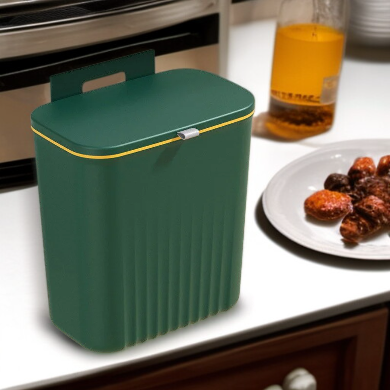 Home Kitchen Hanging Garbage Bin Multi-use Toilet Trash Can