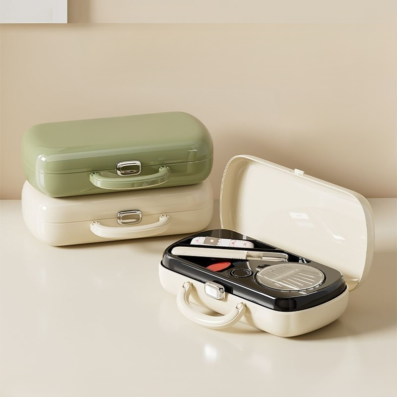 휴대용 학생 기숙사 수공예 바느질 수납함