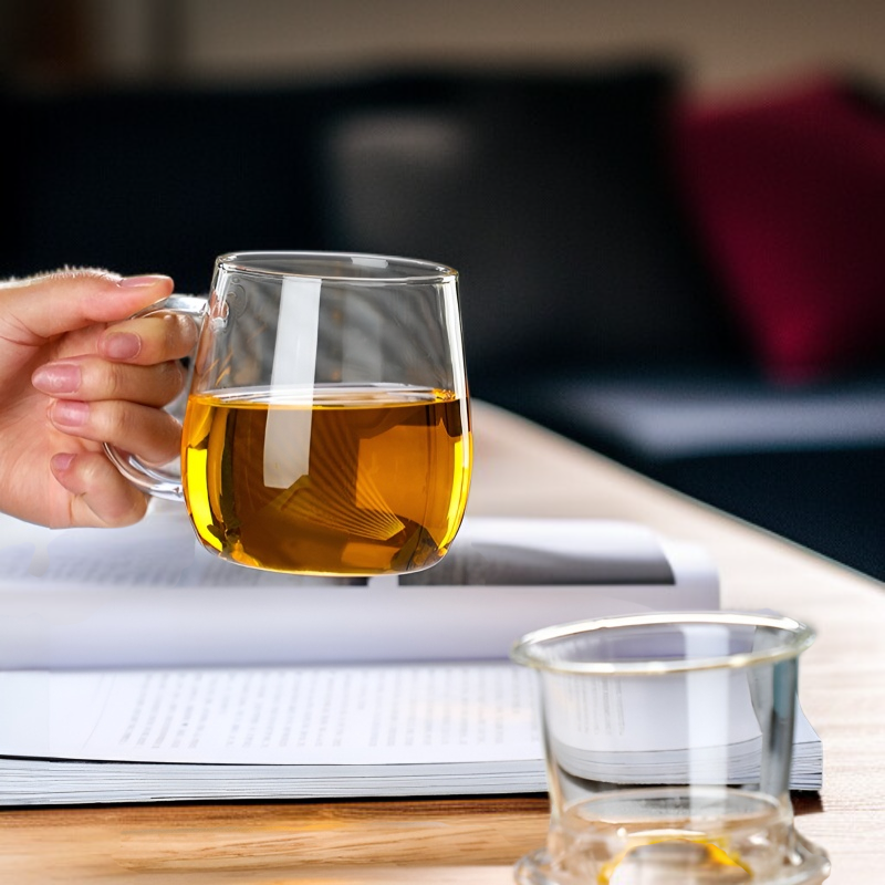 Borosilikatglas mit Griff