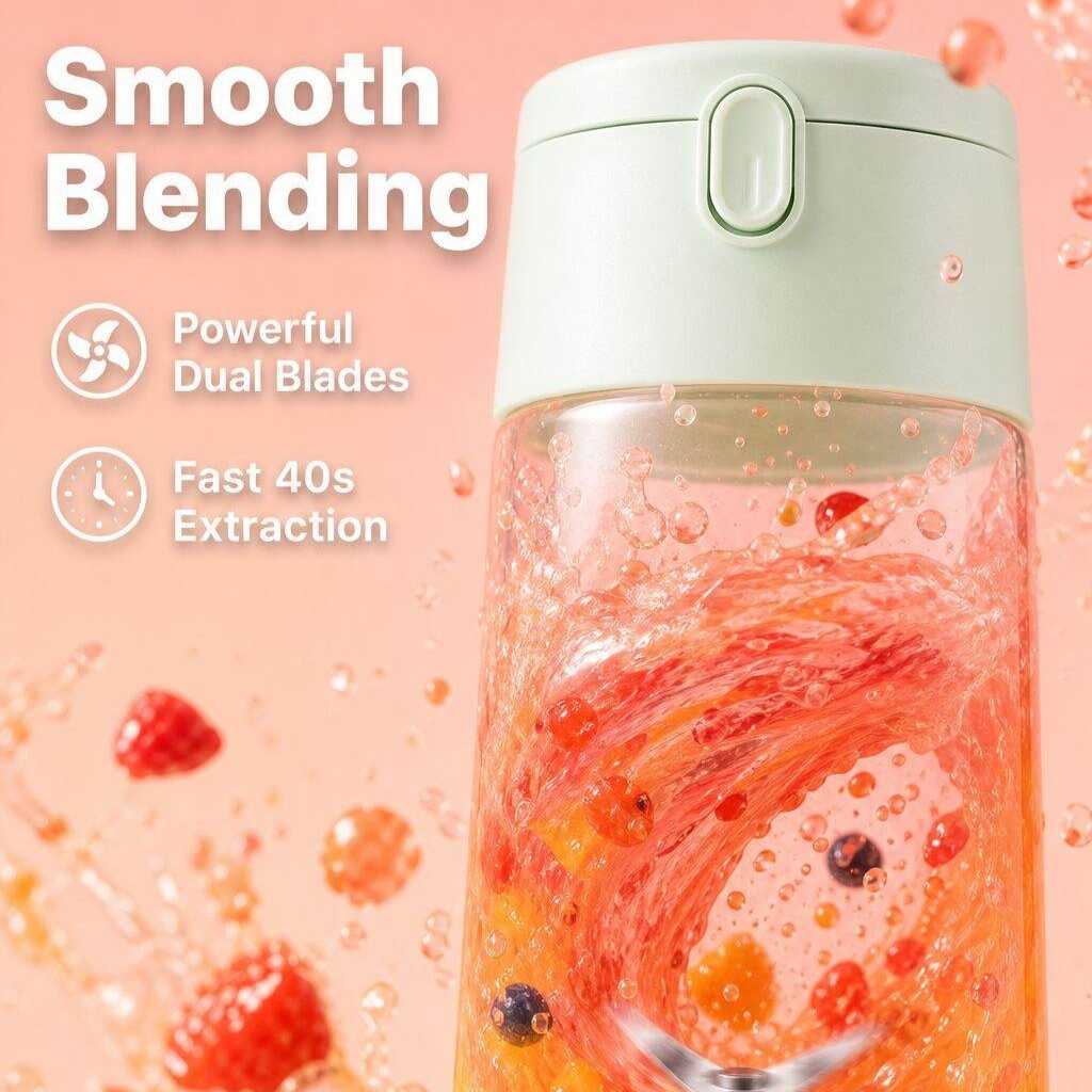 Fully Automatic Portable Juice Extractor for Outdoor Use