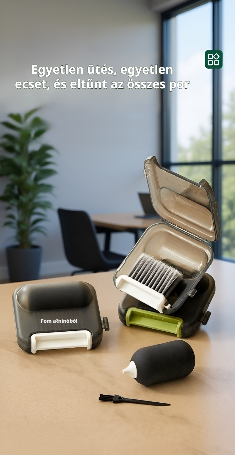 Multifunkciós kefe lencsékhez