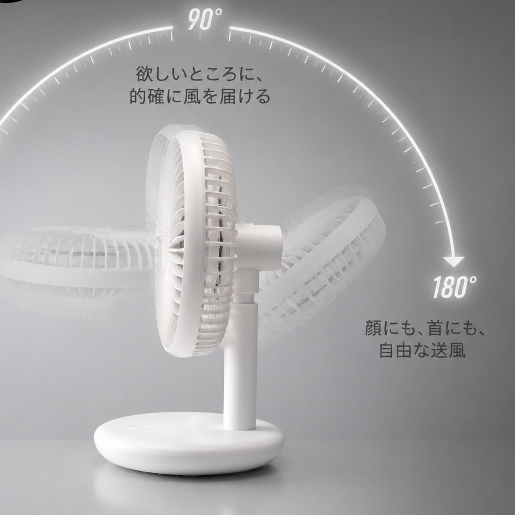 デスクトップUSBミニファン