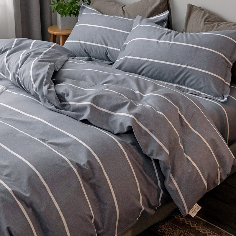 Juego de sábanas, funda de edredón y cubrecolchón para otoño e invierno
