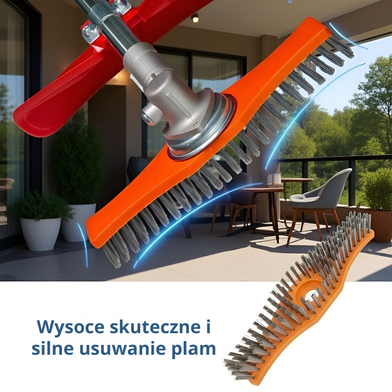 Wydajna głowica tnąca zamontowana na kosiarce