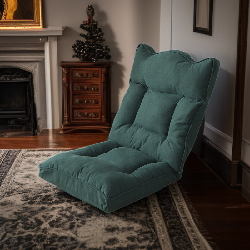 Składana leniwa sofa z wysokim oparciem