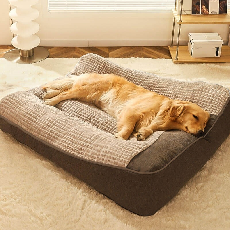 Cama desmontable y lavable para perros grandes