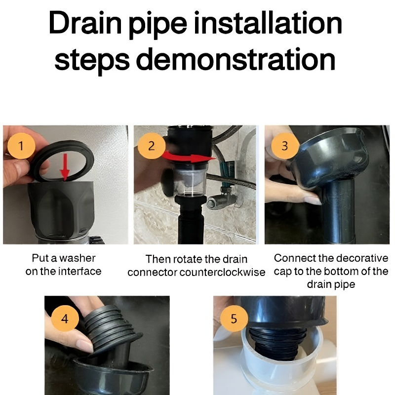 Stainless Steel Anti-Odor Bathroom Drain 