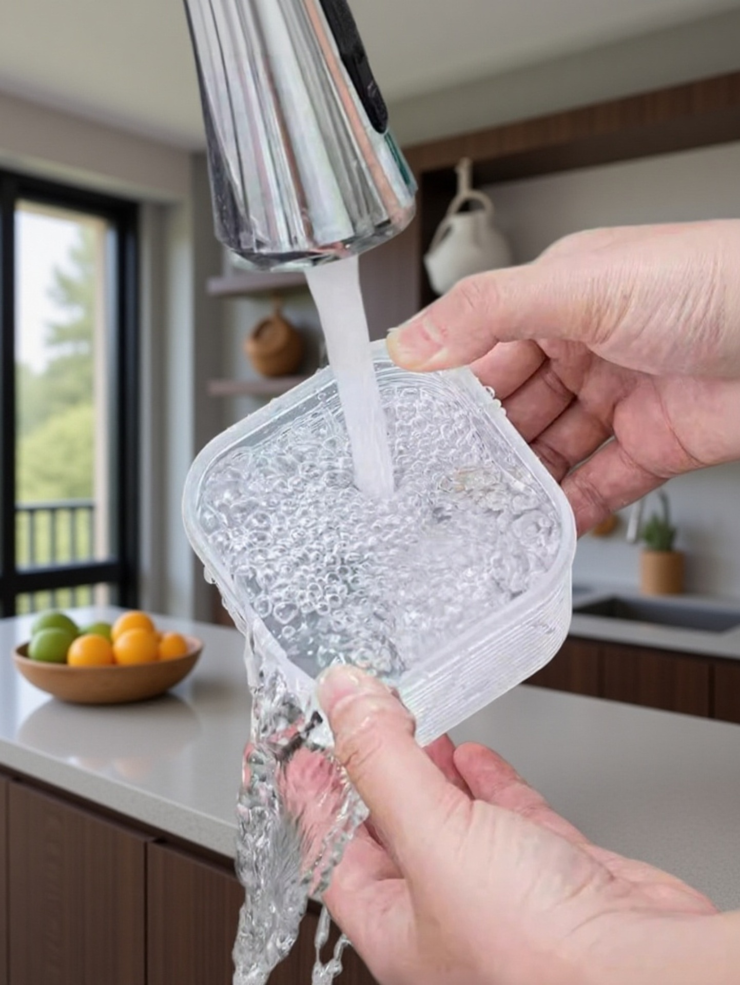 가정용 냉장고에 적합한 식품 배식함