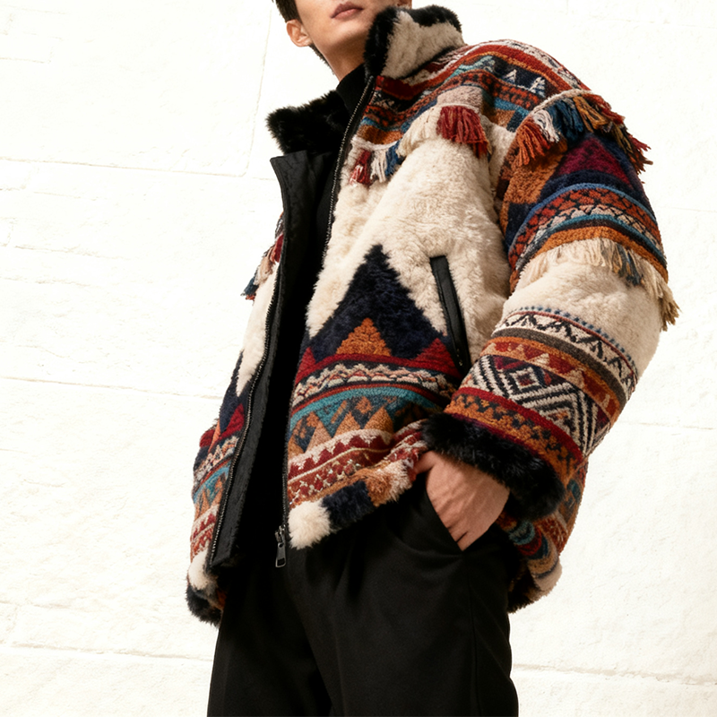 남성용 봄 가을 점퍼