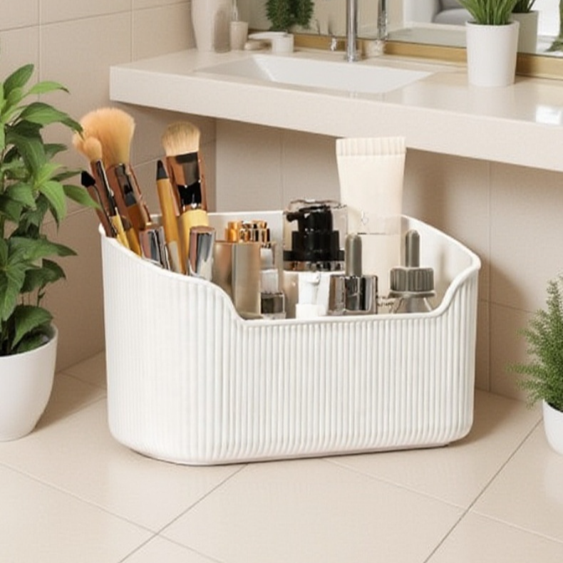 좁은 공간에 적합한 조립식 화장대