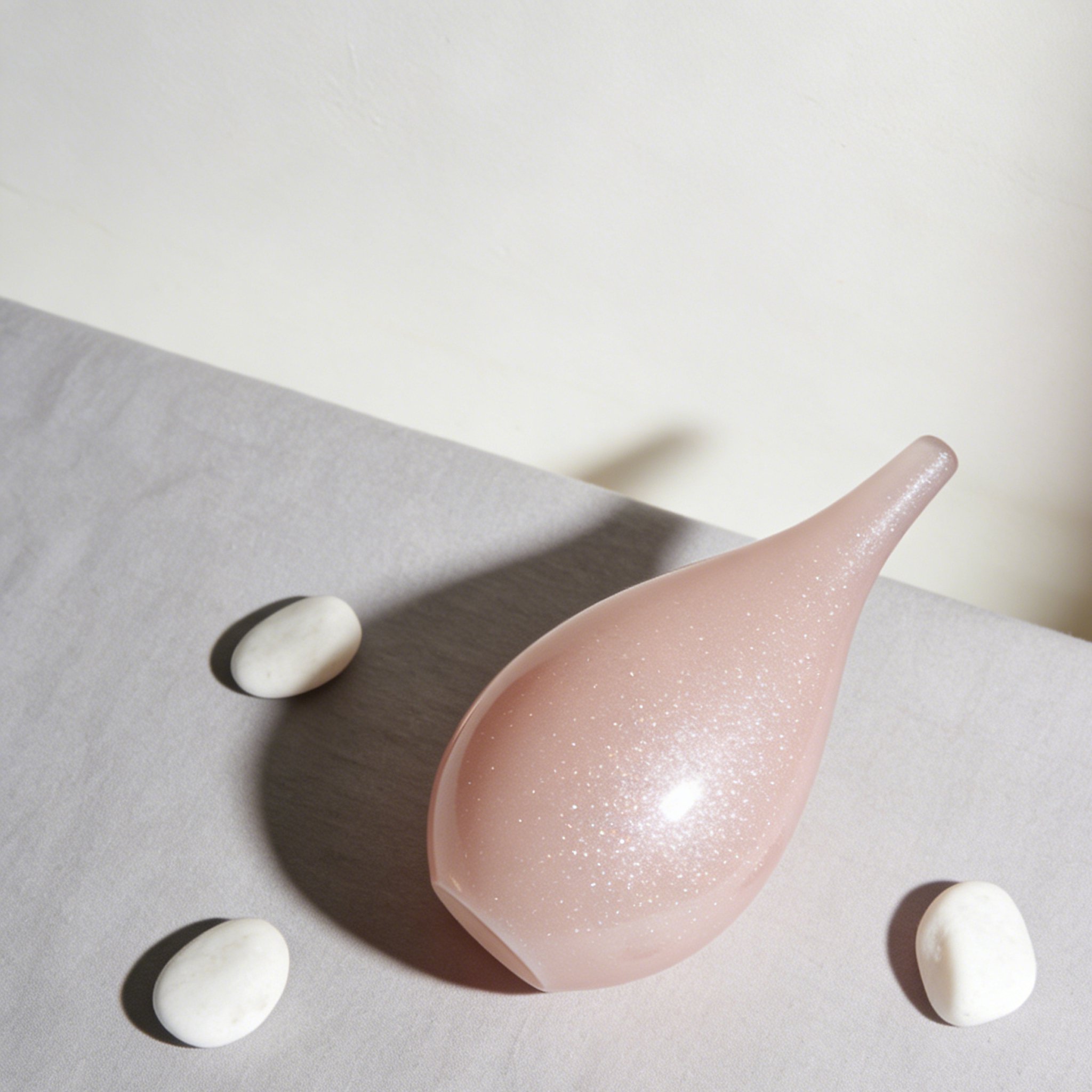 シンプル花瓶型置物2個セット正面写真