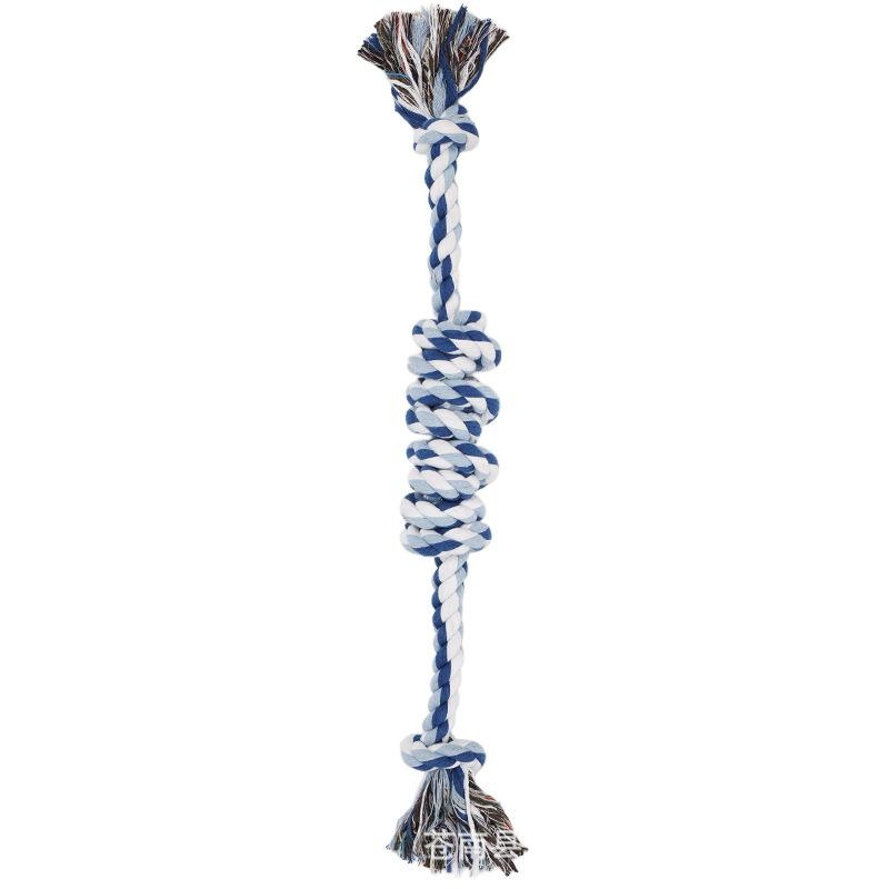 Durable Cotton Rope Toy for Large Dogs, Tug-of-War Chew Knot