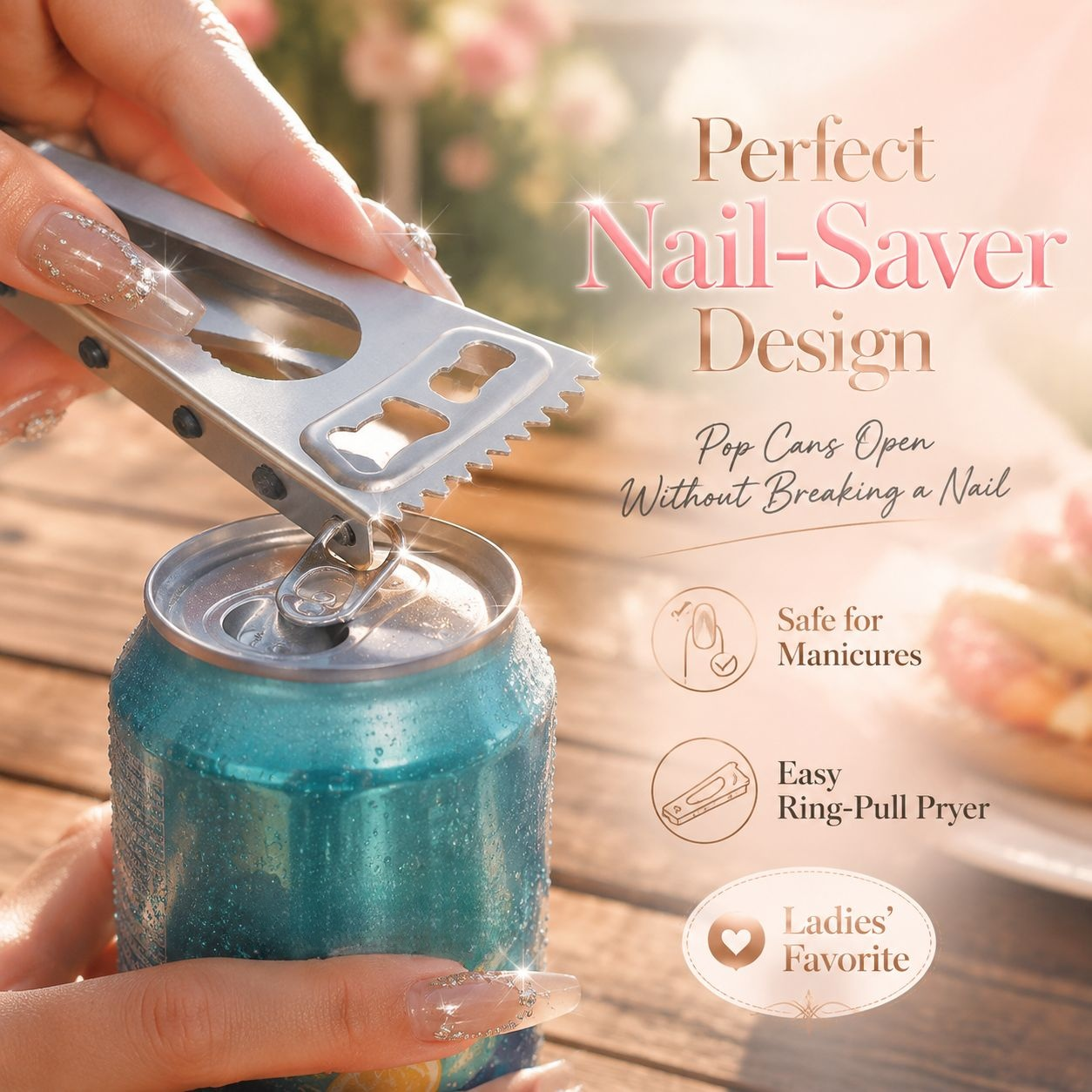 Kitchen Multi-purpose Lid Opener and Cap Twister with Fish Scale Scraper